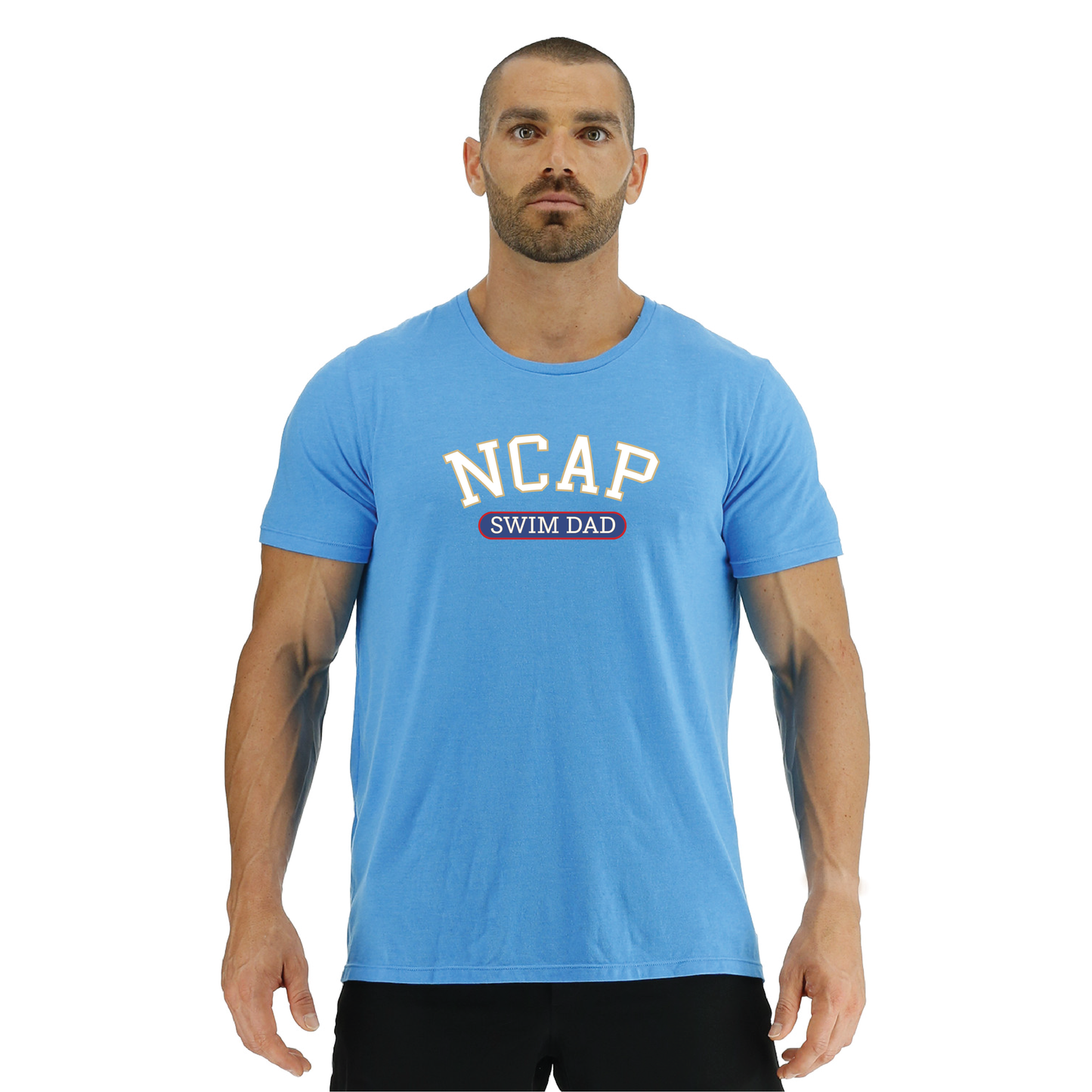 NCAP Swim Dad TYR Ultrasoft Tech Tee - Big Logo