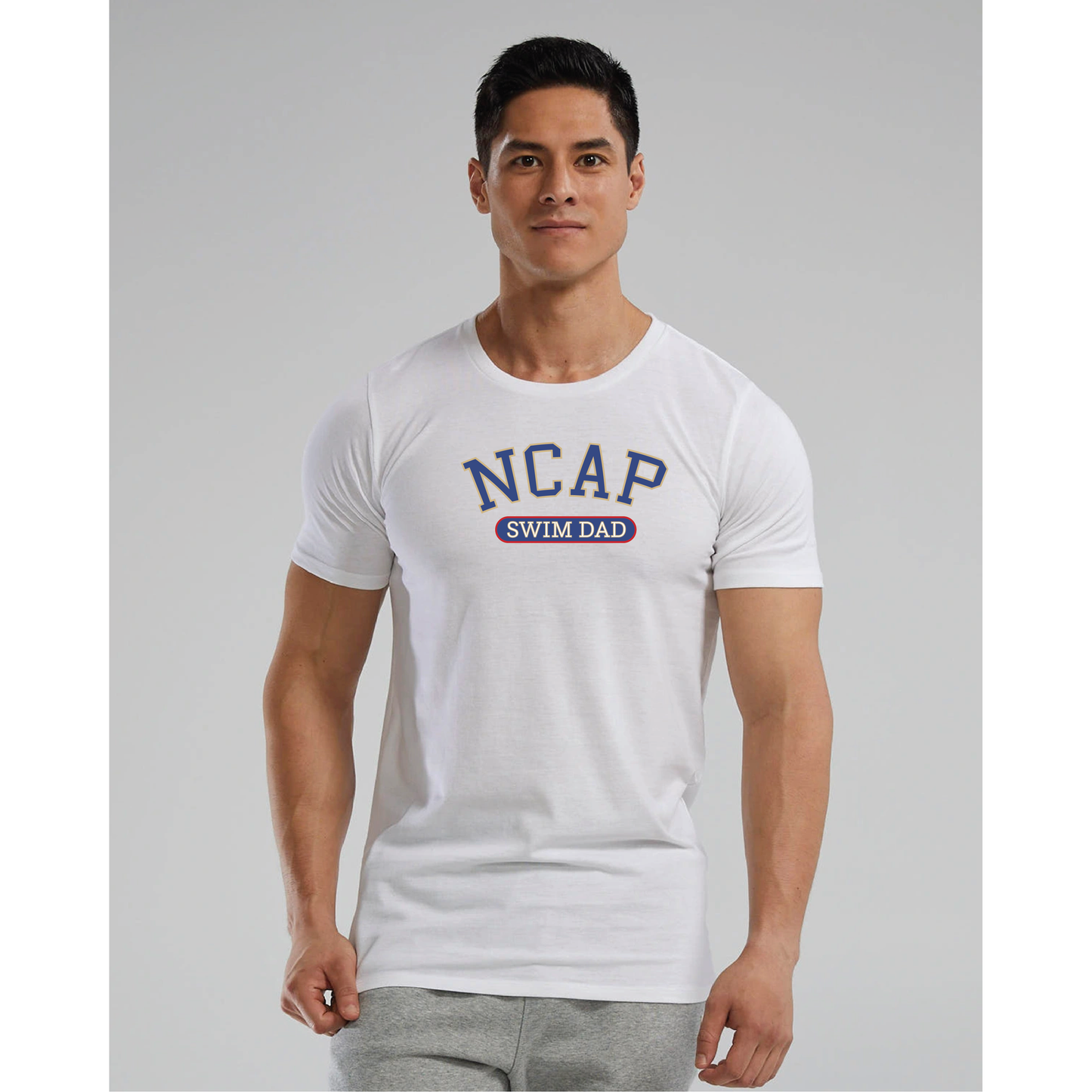 NCAP Swim Dad TYR Ultrasoft Tech Tee - Big Logo