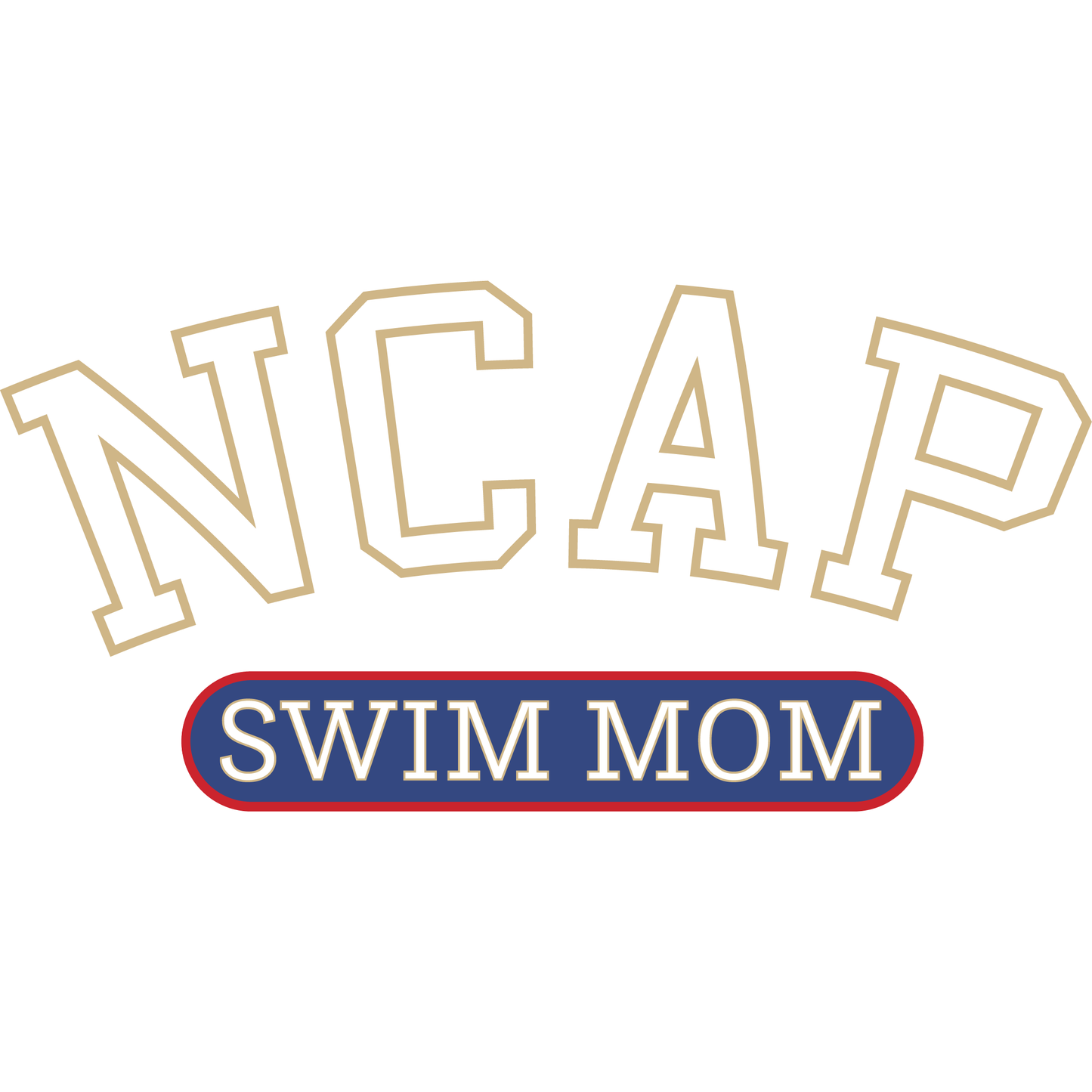 NCAP Swim Mom TYR Ultrasoft Tech Tee - Retro Logo