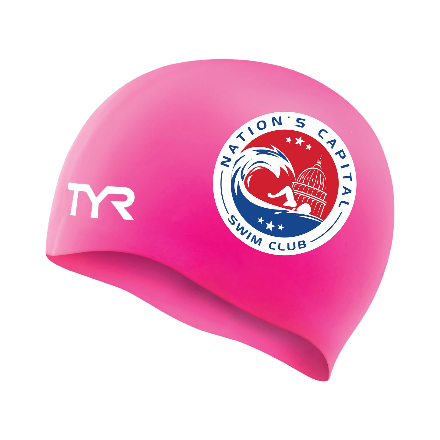 NCAP TYR Premium Adult Silicone Wrinkle-Free Swim Cap