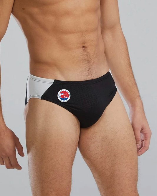 Durafast Elite® Men's Blade Splice Brief Swimsuit - Hexa