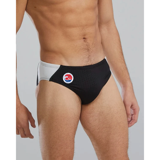 Durafast Elite® Men's Blade Splice Brief Swimsuit - Hexa