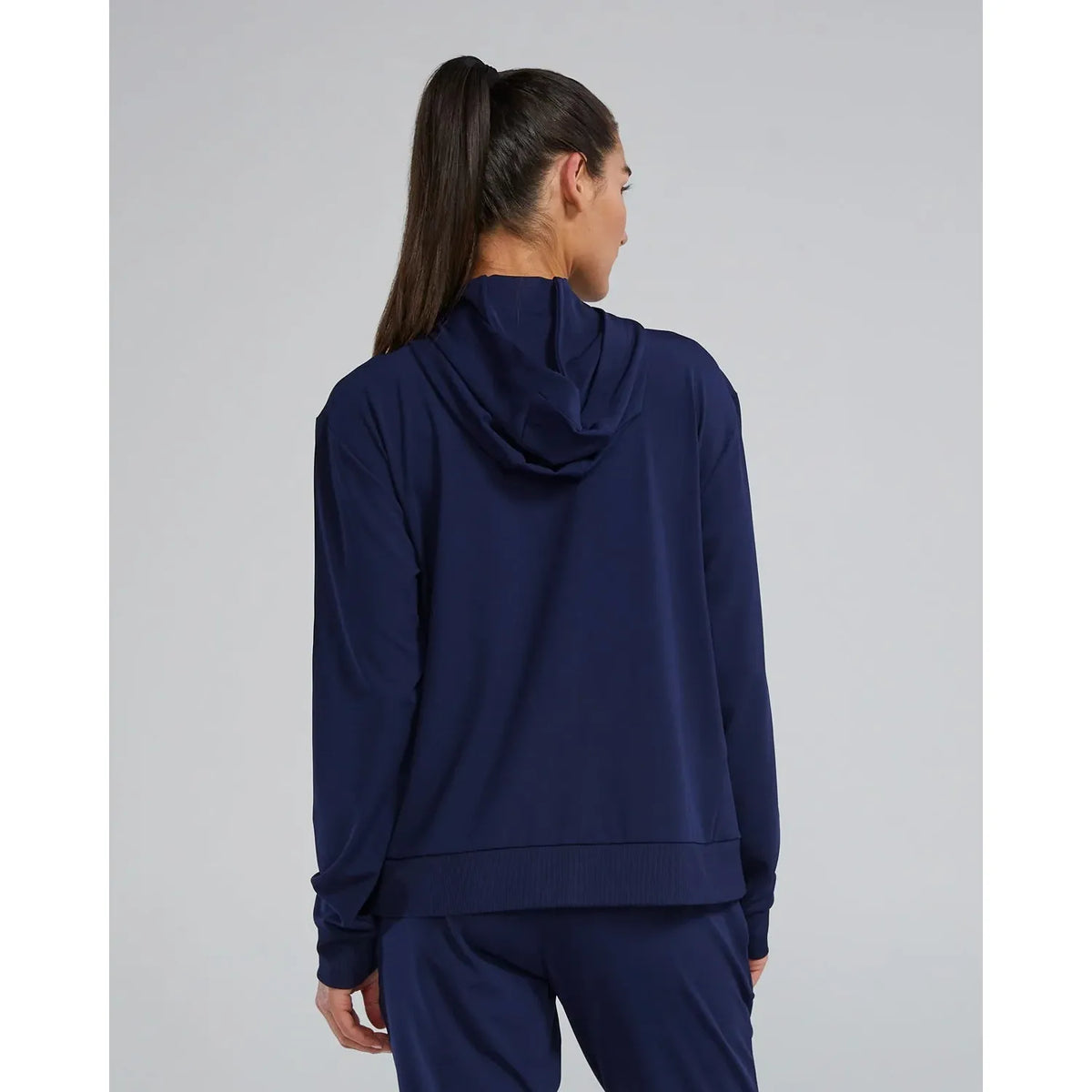 NCAP Navy Womens TYR Warmup Hoodie