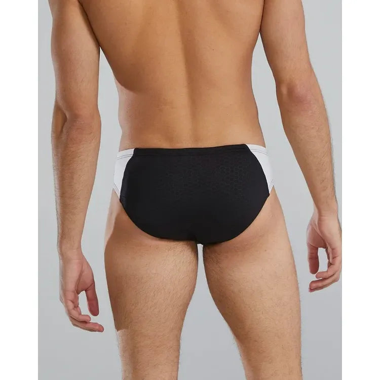 Durafast Elite® Men's Blade Splice Brief Swimsuit - Hexa