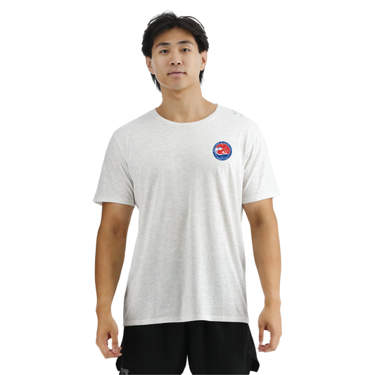 NCAP TYR Ash Heather "Finest Swimming" Tee