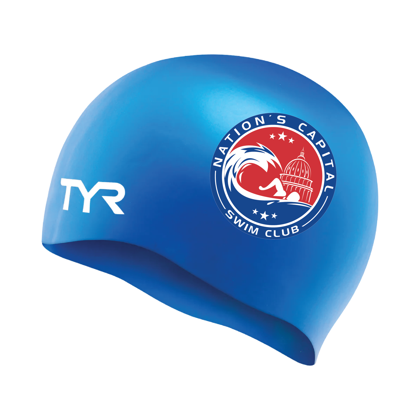 NCAP TYR Premium Adult Silicone Wrinkle-Free Swim Cap