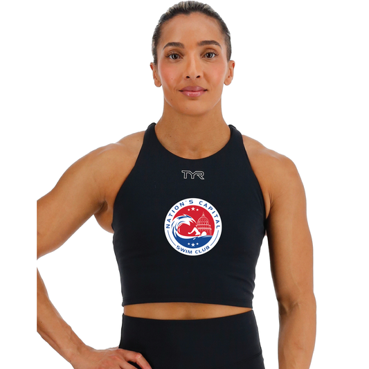 NCAP TYR Joule Elite Cropped High Neck Sports Bra - Presale