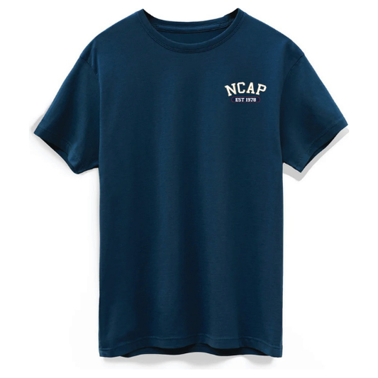 NCAP Retro Navy Tee Shirt