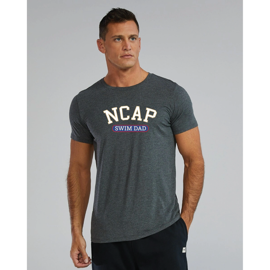 NCAP Swim Dad TYR Ultrasoft Tech Tee - Big Logo