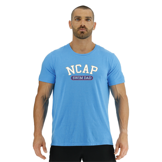 NCAP Swim Dad TYR Ultrasoft Tech Tee - Big Logo