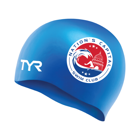 NCAP TYR Adult Silicone Wrinkle-Free Swim Cap