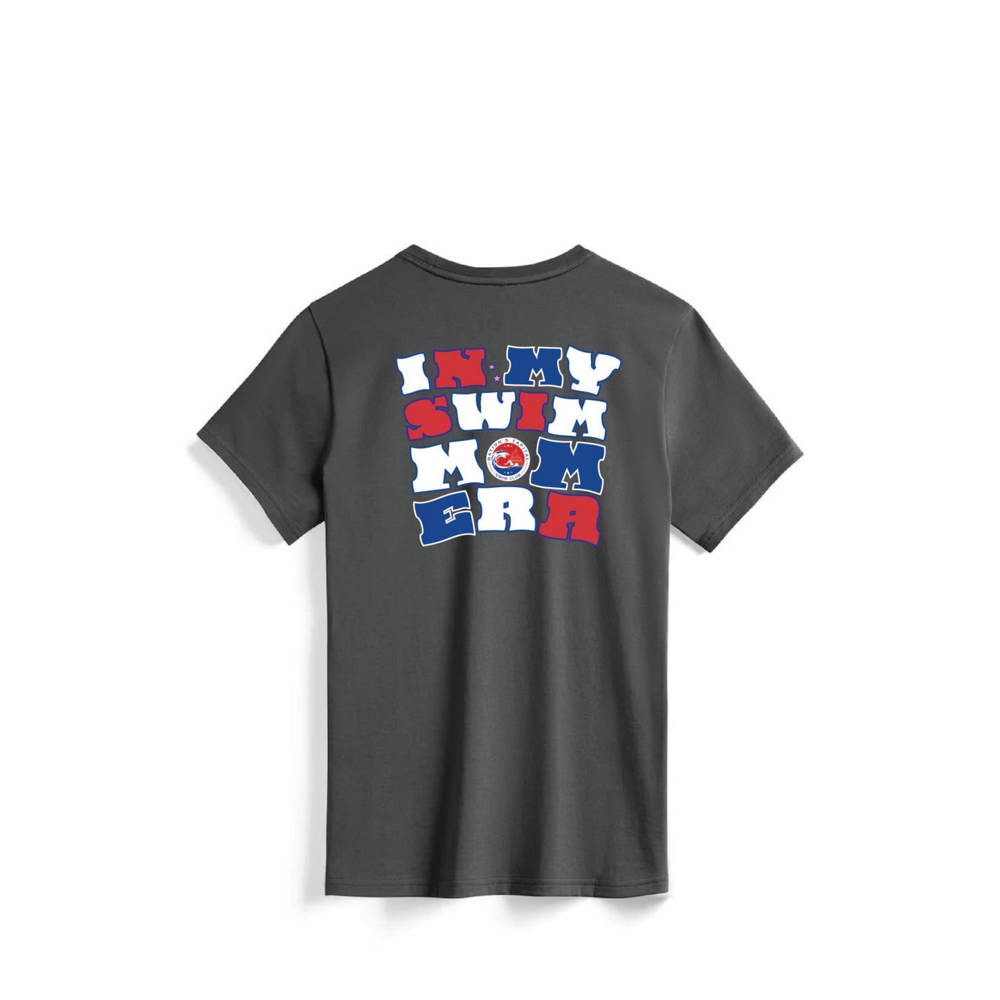 Limited Edition NCAP Swim Mom Era Black Tee