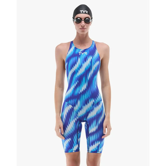 TYR Women's Thresher Open Back - Cryo - U12 Compliant