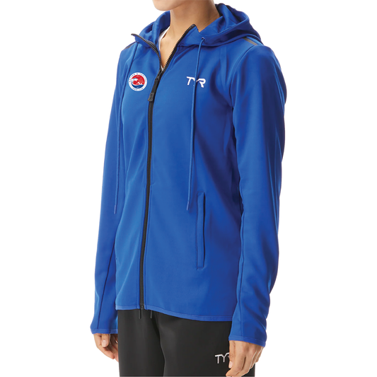 NCAP TYR Womens Alliance Podium Full Zip Hoodie - Presale