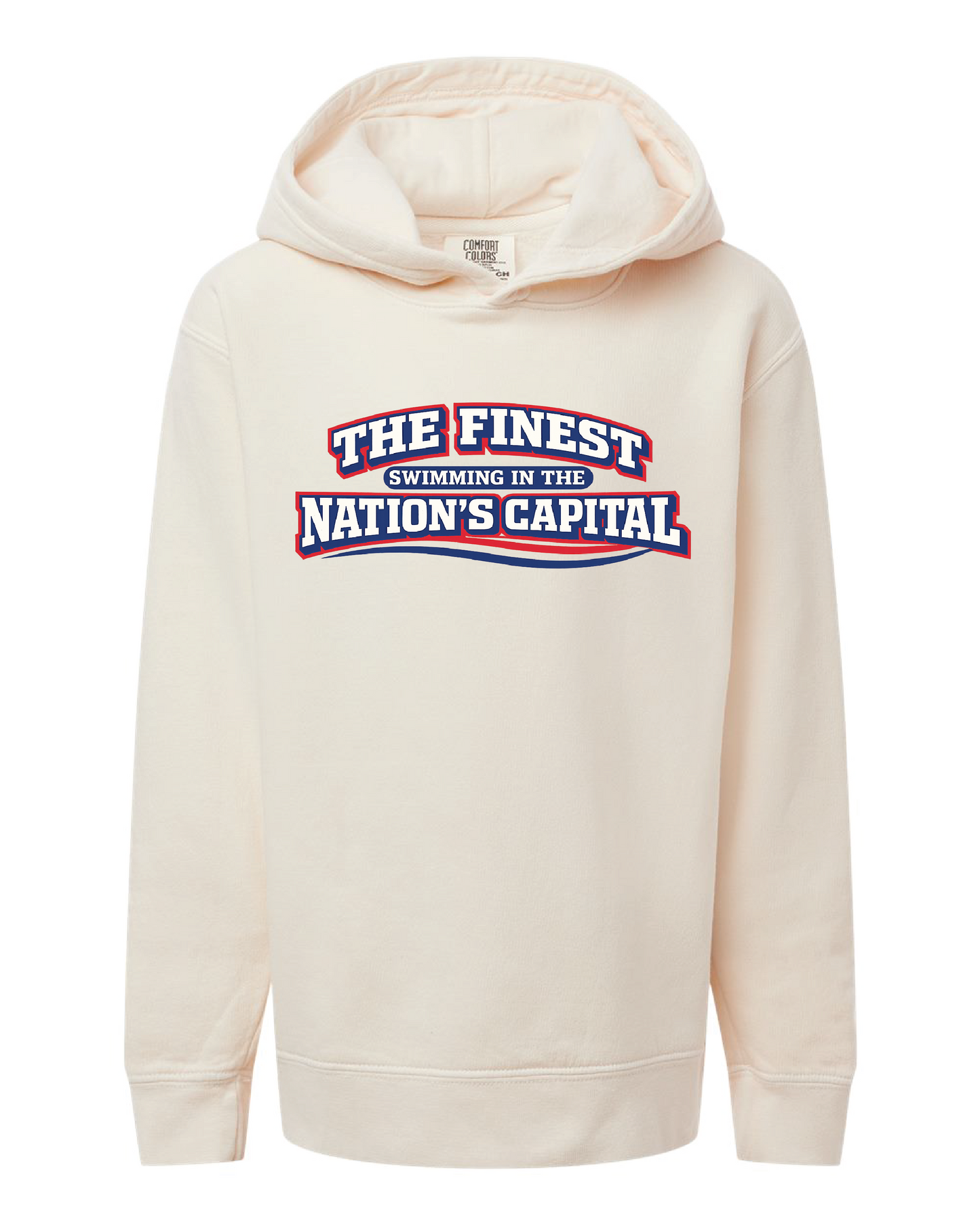 NCAP Tan Youth "Finest Swimming" Hoodie