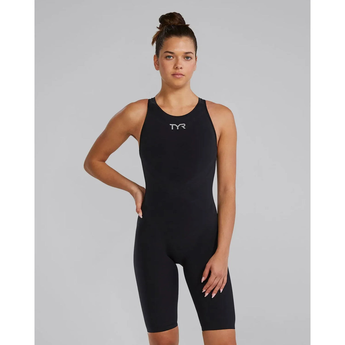 Women's Venzo Phantom Open Back Tech Suit - Solid