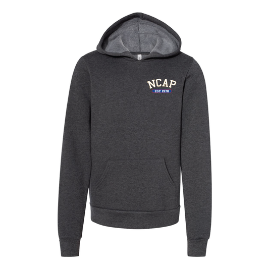 NCAP Youth Dark Grey Heather Hoodie