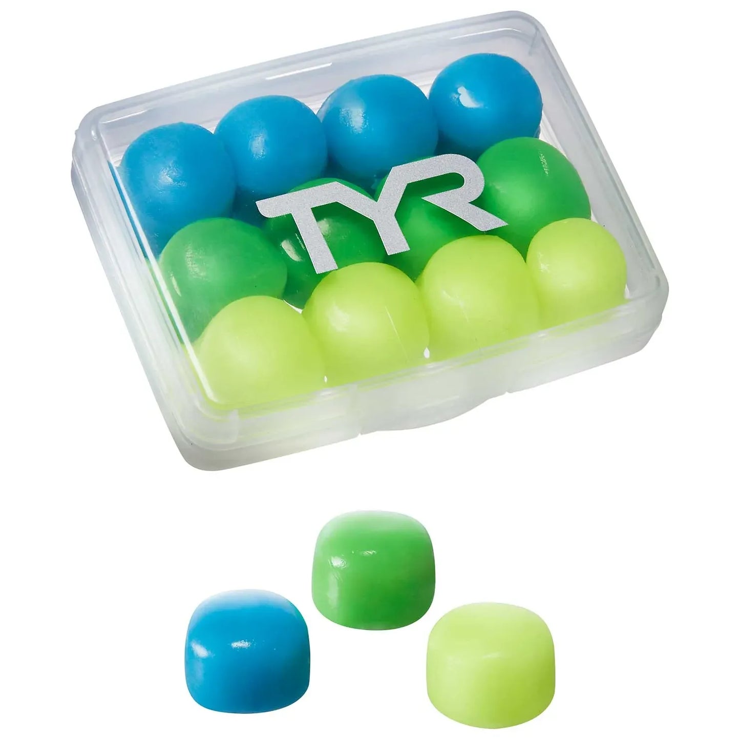 TYR Kids' Soft Silicone Ear Plugs - 12 Pack