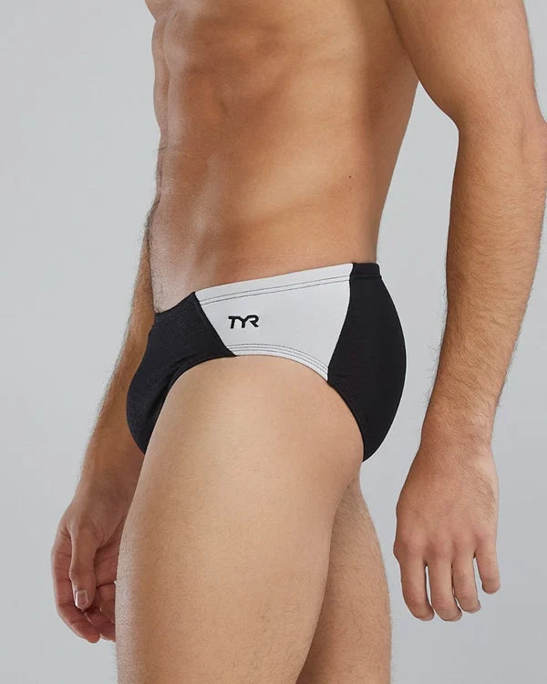 Durafast Elite® Men's Blade Splice Brief Swimsuit - Hexa