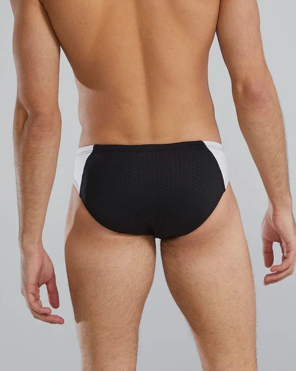Durafast Elite® Men's Blade Splice Brief Swimsuit - Hexa